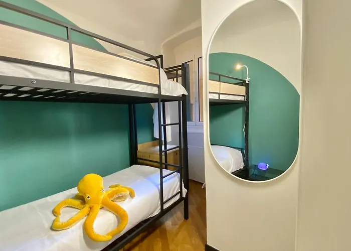 Casaviva - Octopus House In With Parking * Camogli